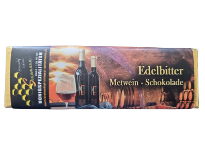 Picture of Metwein Schokolade Edelbitter 80g  - ENE24