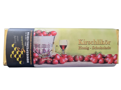 Picture of Kirschlikör-Honig Schokolade 80g  - ENE24