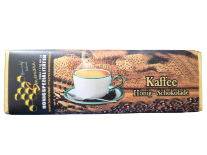 Picture of Kaffee-Honig Schokolade 80g  - ENE24