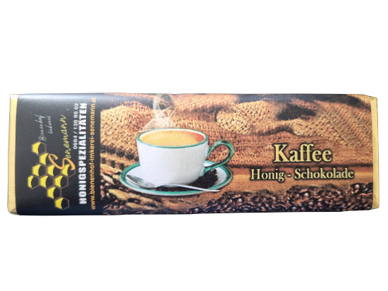 Picture of Kaffee-Honig Schokolade 80g  - ENE24