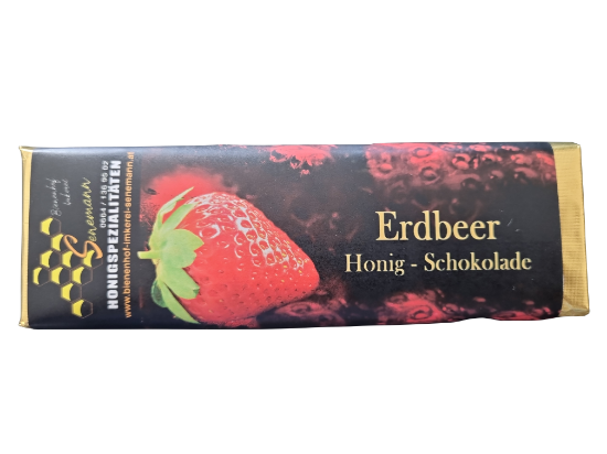 Picture of Erdbeer-Honig Schokolade 80g  - ENE24