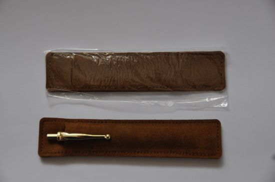 Picture of Kugelschreiber Schutzhülle, Textil im Lederdesign (ohne Kugelschreiber) - ENE24