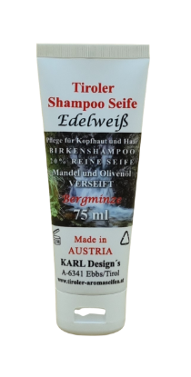 Bild von Tiroler Shampoo Seife - Edelweiß - 75ml - ENE24
