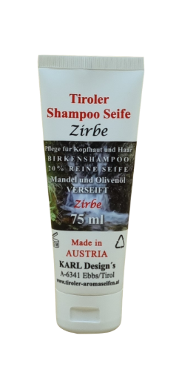 Picture of Tiroler Shampoo Seife - Zirbe - 75ml - ENE24