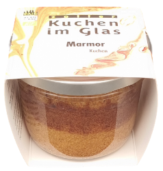 Bild von BIO Kuchen im Glas - Marmorkuchen  - zotter