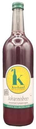 Picture of BIO Johannisbeer-Fruchtsaft o,75l - Kochauf