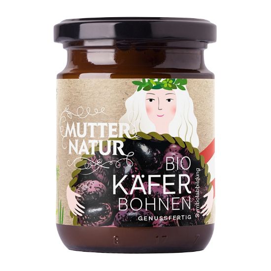 Bild von BIO Käferbohnen gekocht "Mutter Natur"