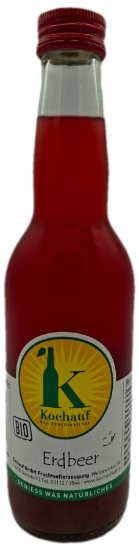 Picture of Erdbeersaftgetränk 0,33l - BIO