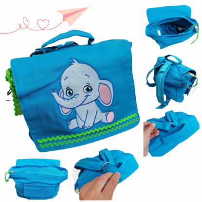 Bild von Kindergartenrucksack "Elefant"